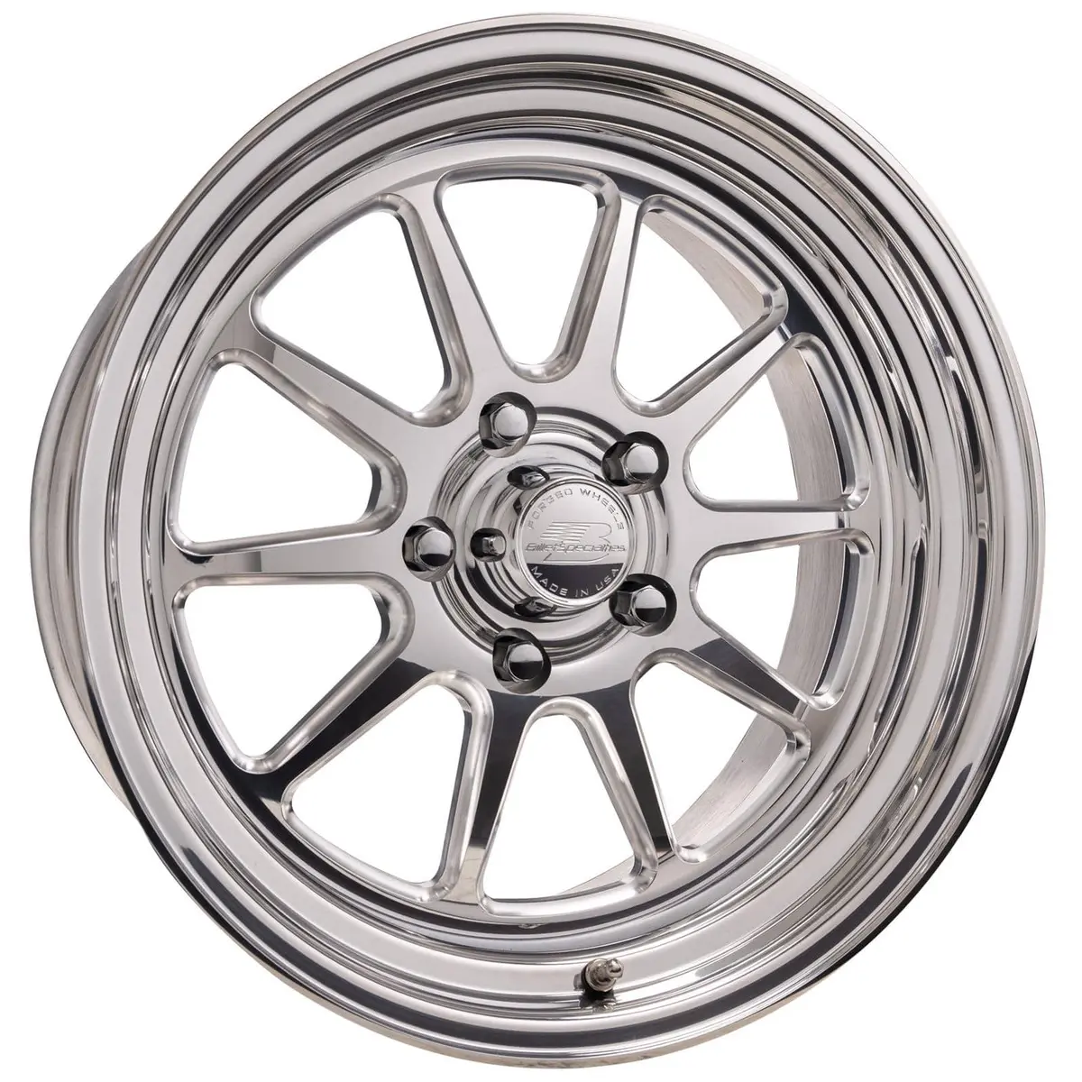 Billet Specialties Amc40711 Polished Amc40 Custom Malibu Wheel – 15X7" 1