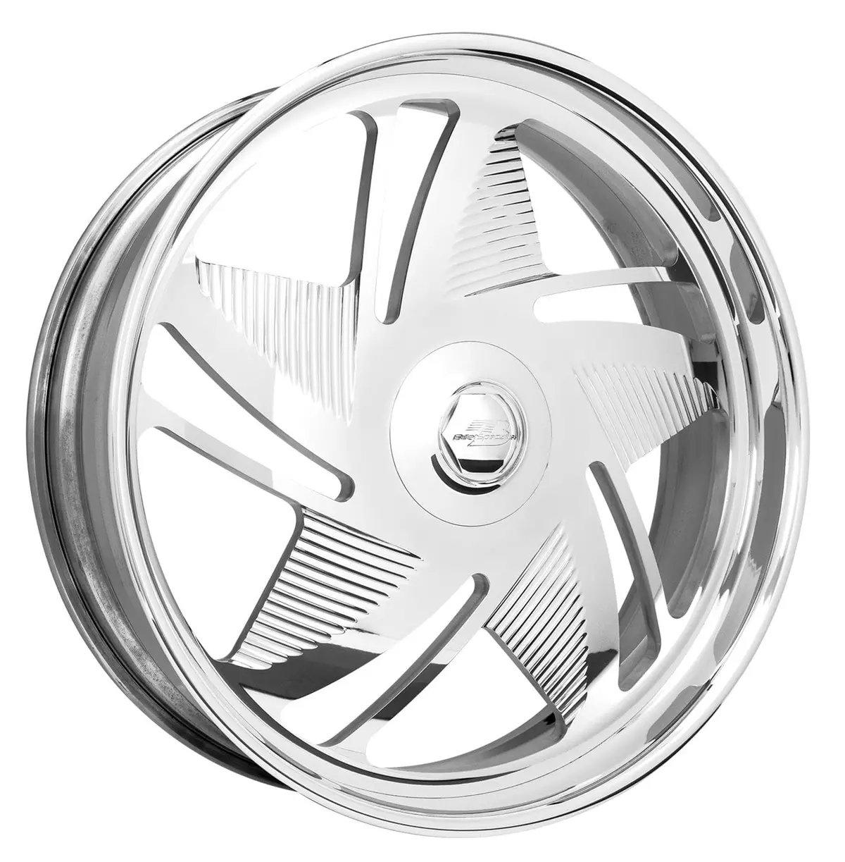 Billet Specialties Gs Series Custom Wheel – Manta Star Design, Polished Finish – Gs29246 1