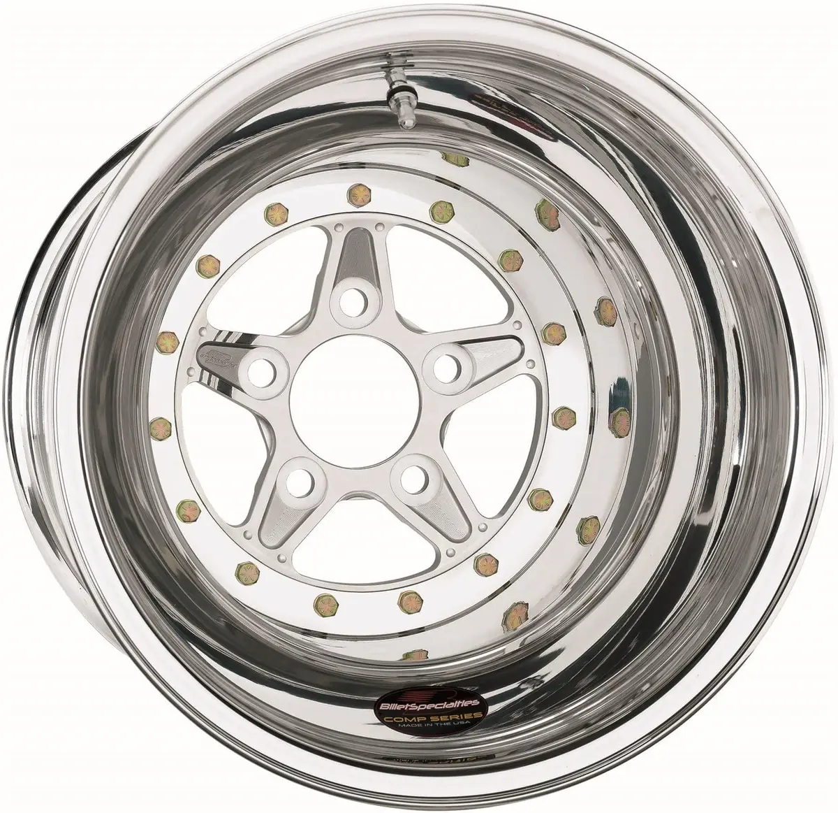 Billet Specialties Csb035116550 Forged Drag Wheel – 16X5.5", 5X4.5 Bolt Pattern 1