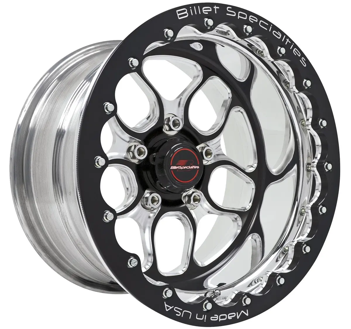 Billet Specialties Win Lite Beadlock Wheel – Black Anodized, Single Beadlock – Brsb25126140N 1