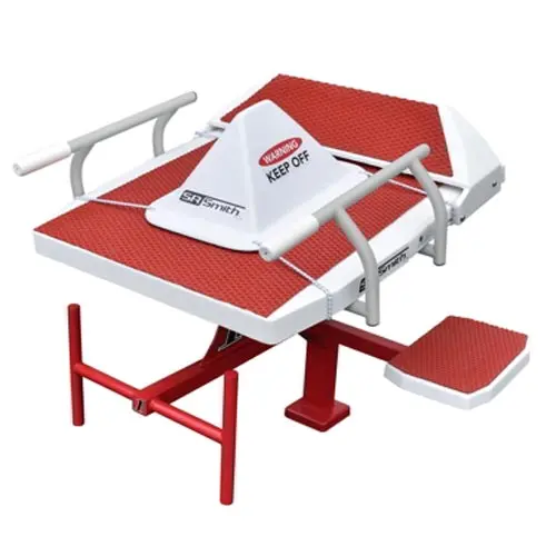 S.R. Smith Starting Platform No Dive Cover Blcvr-1317-Wht 1