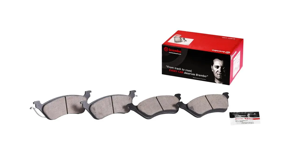 Brembo Nao Ceramic Brake Pads – Quiet, Low-Dust, High-Torque – P11014N 2