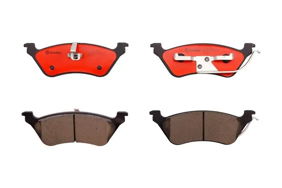 Brembo Nao Ceramic Brake Pads – Quiet, Low-Dust, High-Torque – P11014N 1