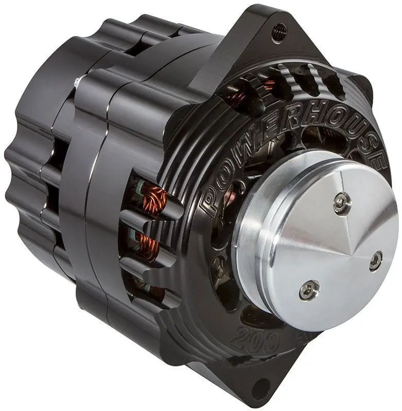Cvr Billet Black Alternator – High-Output Powerhouse Cvr8106Bk 1