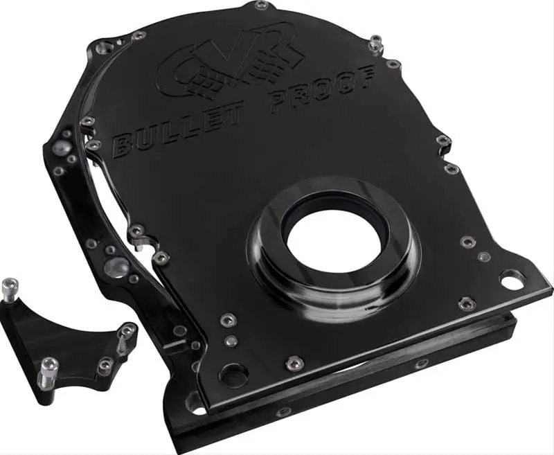 Cvr Tc2440Bk Black Anodized Timing Cover – Aluminum Construction 1