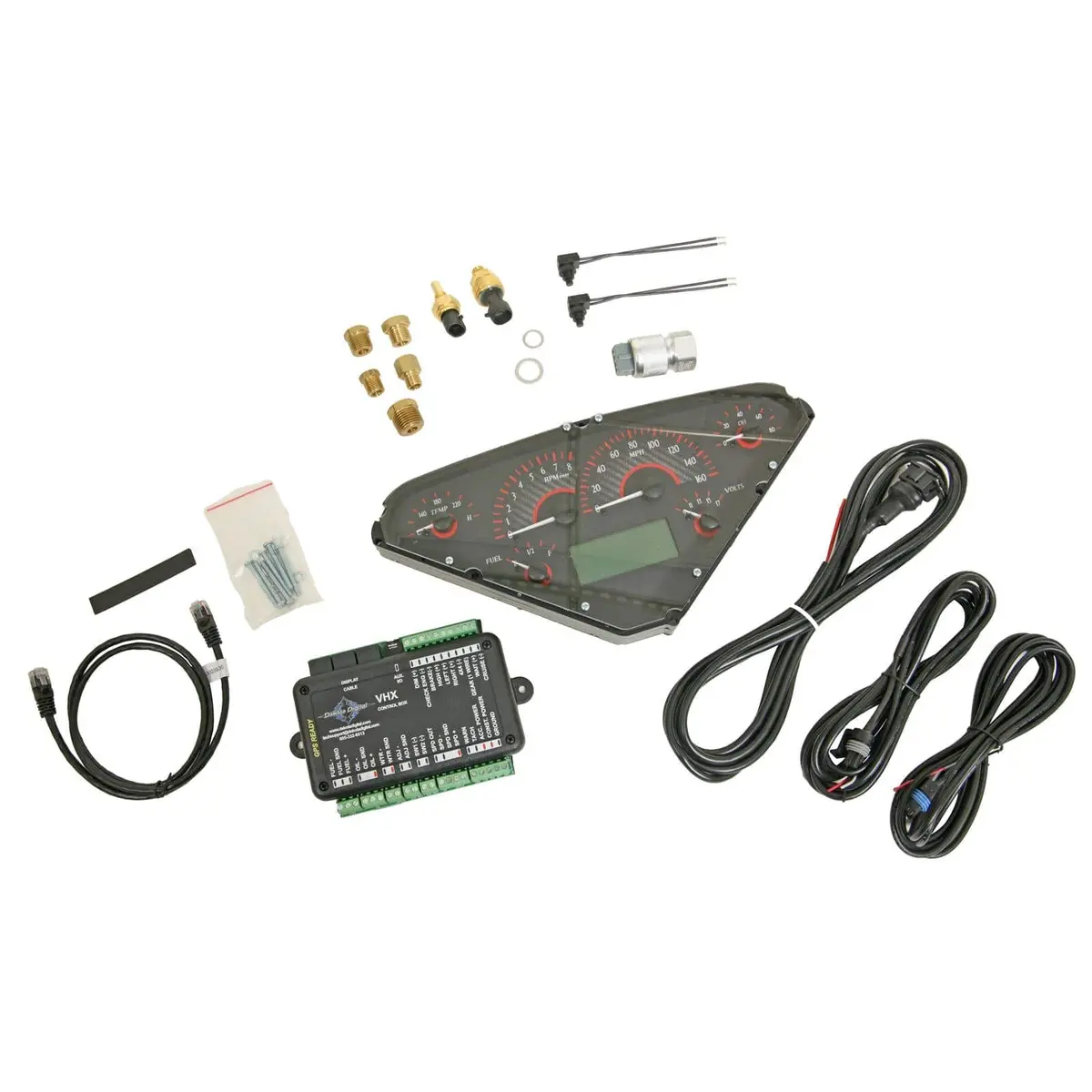 Dakota Digital Vhx-55C-Pu-C-R Direct-Fit Analog Gauge System 1