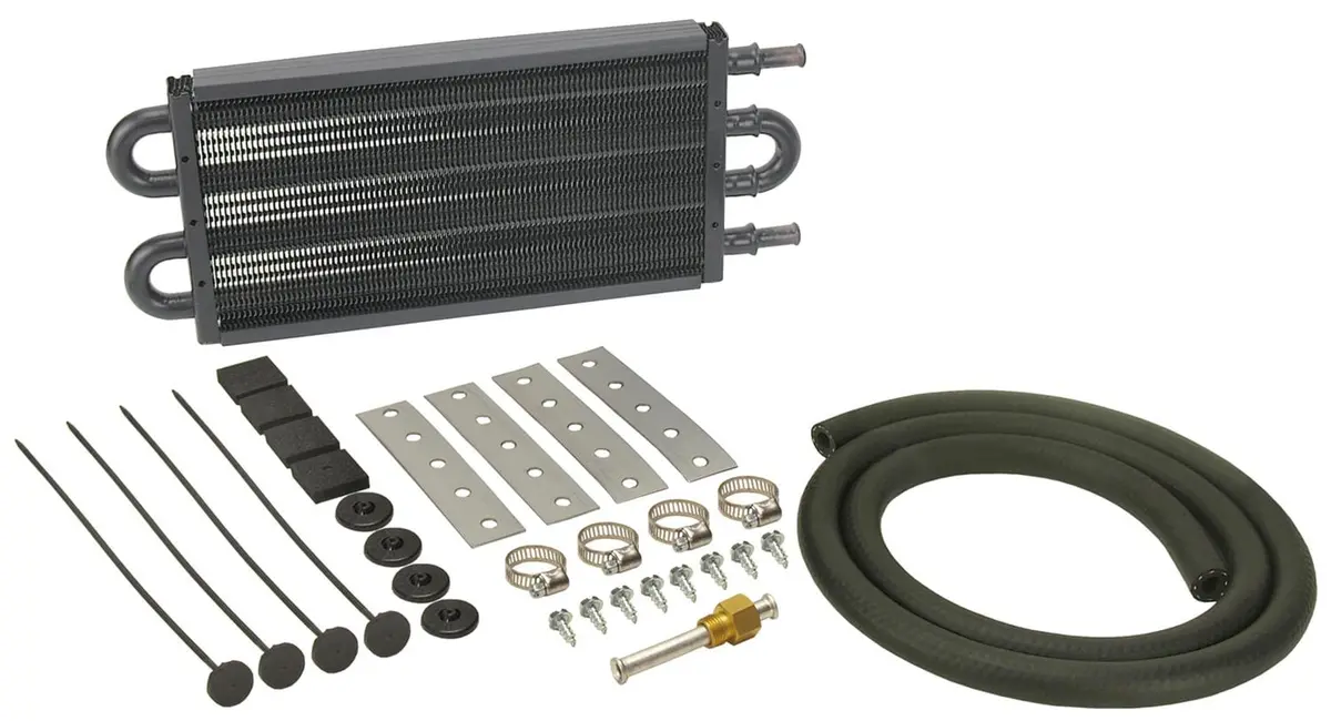 Derale 13201 7000-Series Tube-And-Fin Transmission Cooler 1