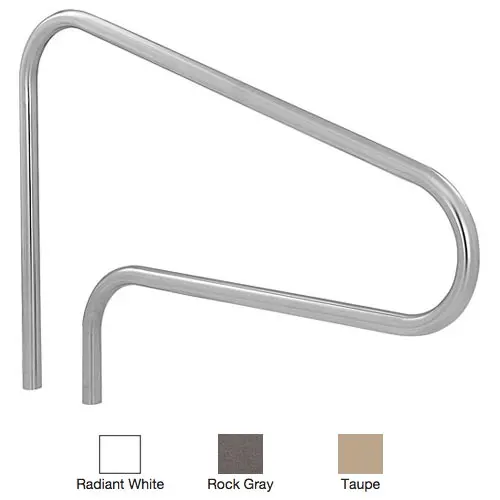 S.R. Smith Powder Coated Deck-Mounted Stair Rails Dms-100A-Pw 1