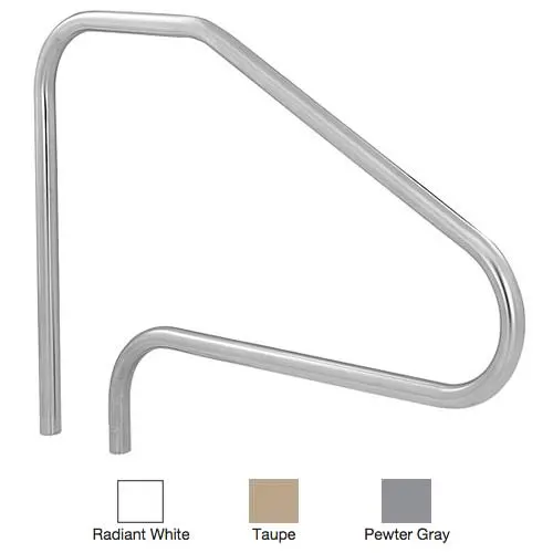 S.R. Smith Powder Coated Deck-Mounted 4-Bend Stair Rails Dms-101A-Tp 1