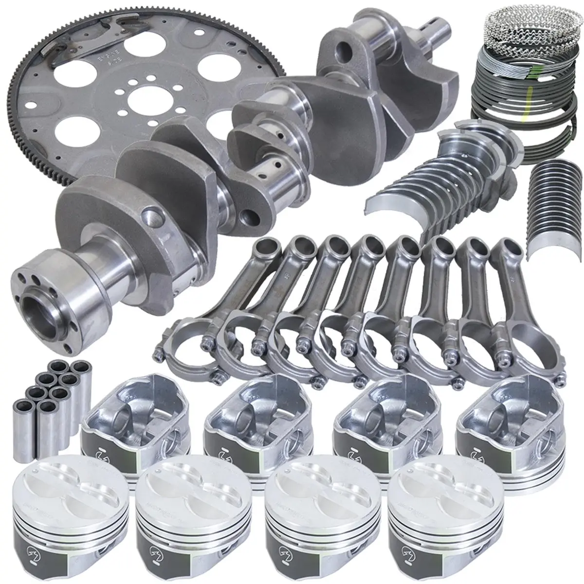 Eagle Street Performance Rotating Assembly With Silv-O-Lite Claimer Pistons – B15402L00053 Balanced Kit 1