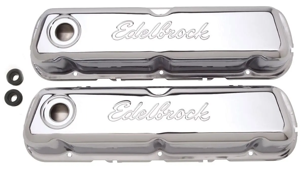 Ed4460 Signature Series Chrome-Finished Valve Covers 1