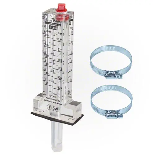 Blue-White Flow Meter F-30300P - 3" Pipe 1