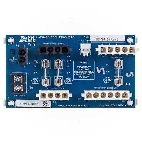 Hayward Field Wiring Panel Fdxlfwp1930 1