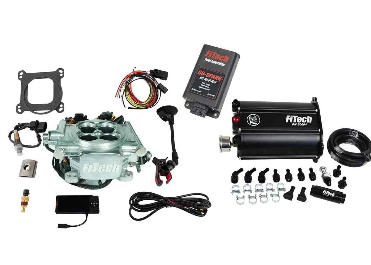 Fitech Go Efi 4 Self-Tuning Fuel Injection System – 600 Hp With Force Fuel Systems Kit 1