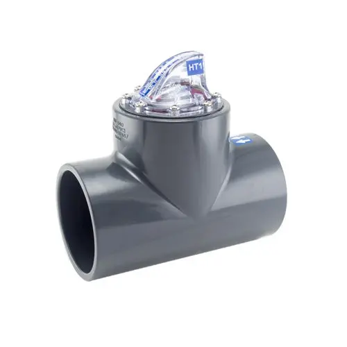 Flowvis Flow Meter With Tee 4" 1