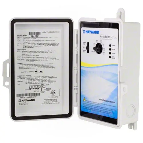 Hayward Aquasolar Pool Control Gl-235 1