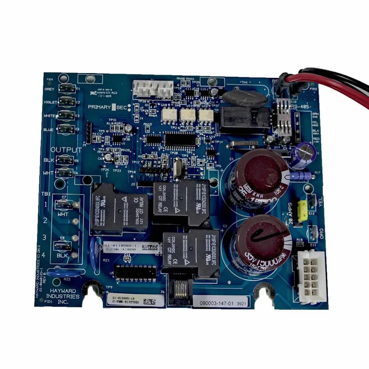 Hayward Main Pcb Glx-Pcb-Trol-Rj 1