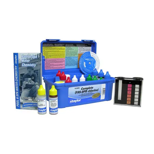 Taylor Complete Chlorine Fas-Dpd Test Kit - High Range K-2006 1