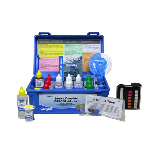 Taylor Complete Chlorine Fas-Dpd Test Kit - High Range K-2006C 1