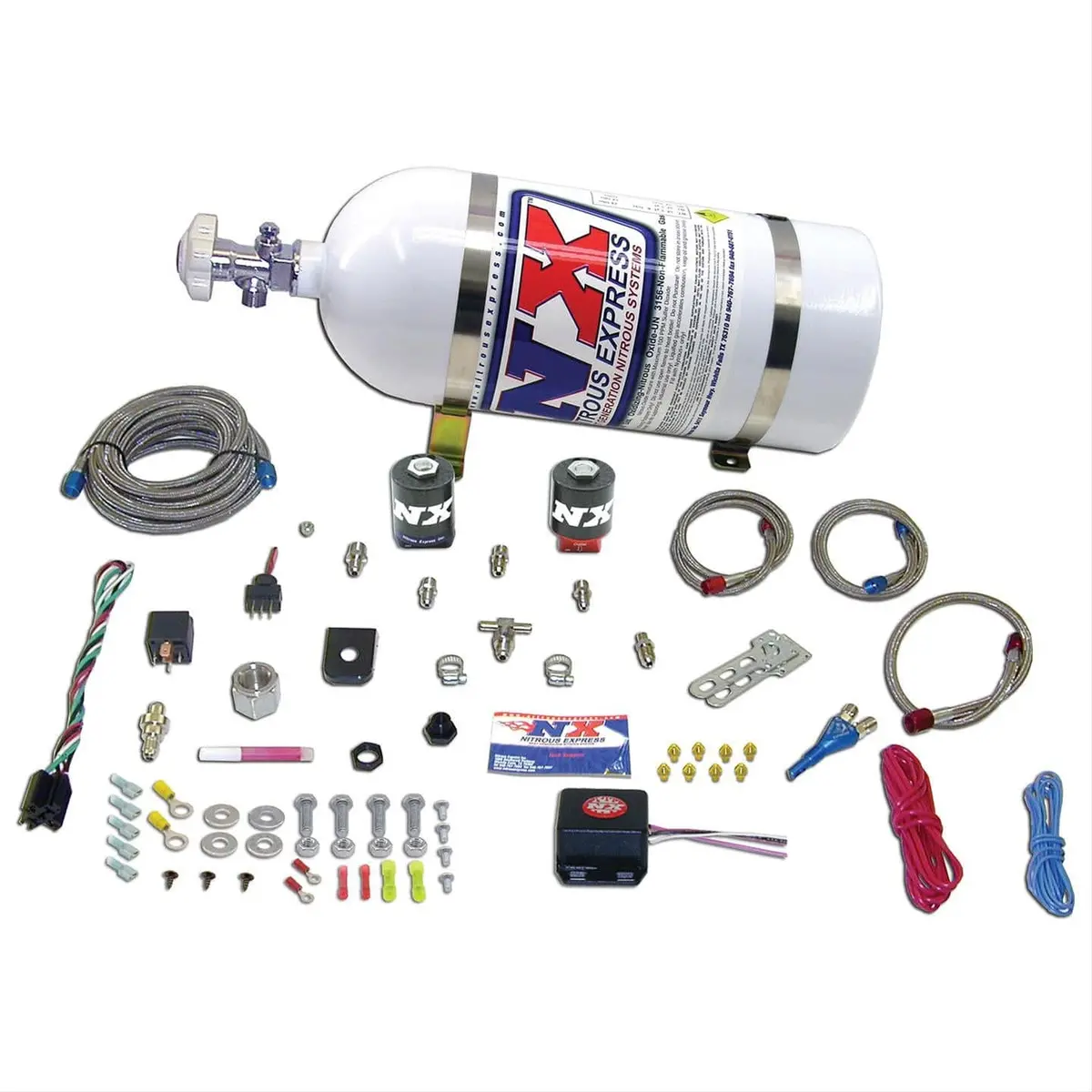 Nitrous Express Efi-Compatible Fly-By-Wire Single-Nozzle Nitrous System – Model 20919-10 1
