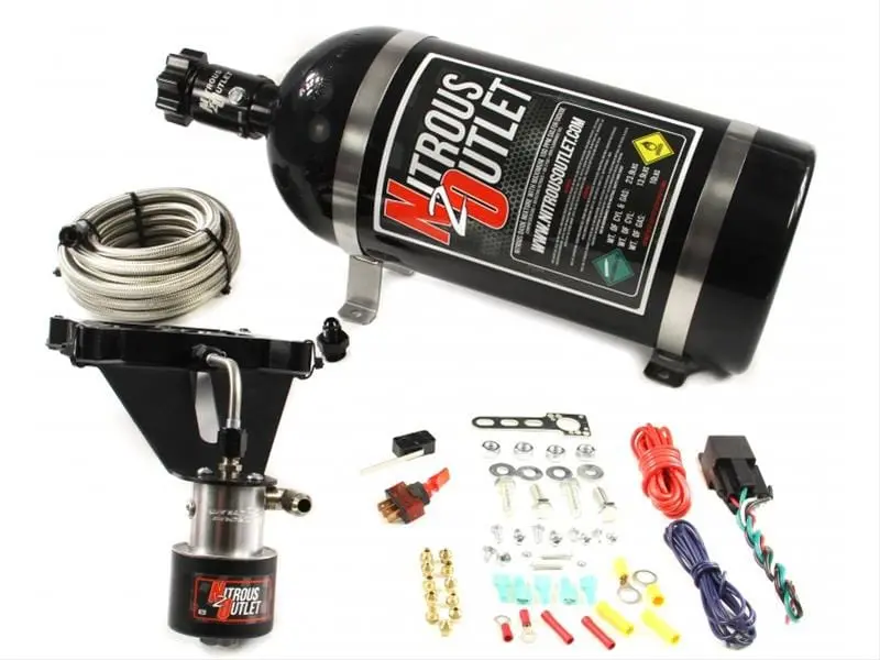 Nitrous Outlet 00-10676-Gen3-12 Geniii Stinger 4150 Race Nitrous Plate System 1