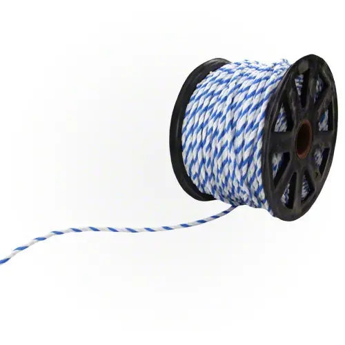 3/8" Blue And White Pool Rope - Per Foot 1