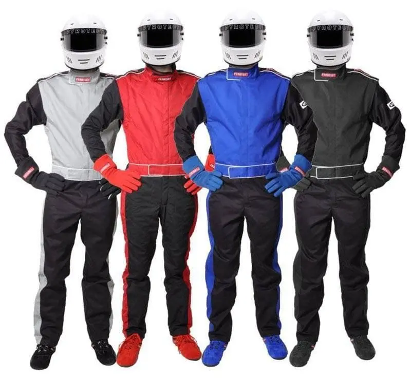 Py210201 Sportsman Deluxe One-Piece Black Racing Suit – Medium 1