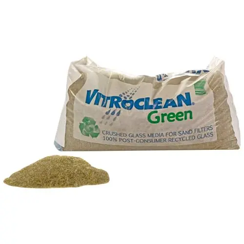 Vitroclean Glass Filter Media For Sand Filters - 50 Pounds 1