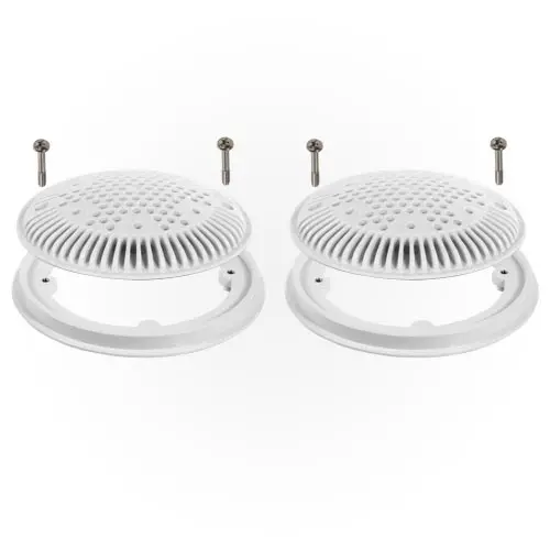 Hayward 8" Round Suction Outlet Frame & Cover Wg1030avpak2 1