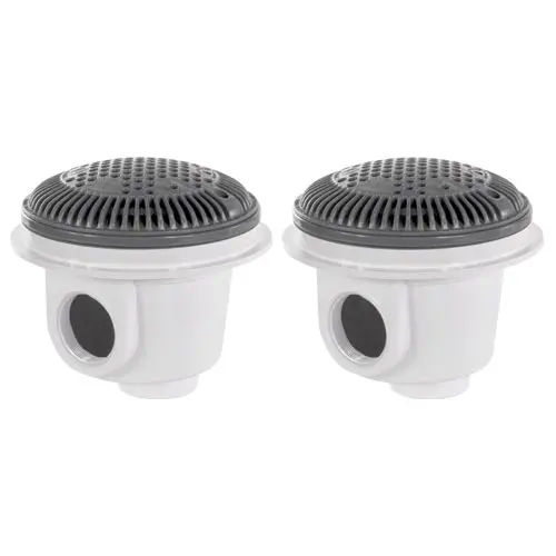 Hayward 8" Dual Suction Outlet - Vinyl Pools - Wg1049avdgrpak2 1