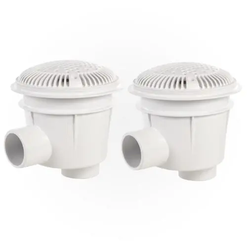 Hayward 8" Dual Suction Outlet W/ Adj Collar - Concrete Pools - Wg1154spak2 1