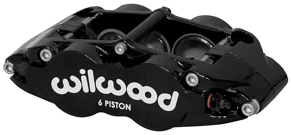 Wb120-14436-Bk 6-Piston Brake Caliper With Dust Seals (1.62" / 1.12" / 1.12" Pistons, 1.10" Disc) 1