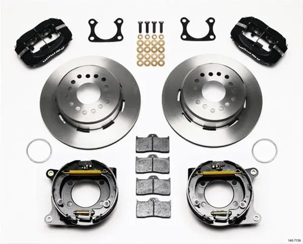 Wilwood 140-7139 Forged Dynalite Rear Parking Brake Kit 2