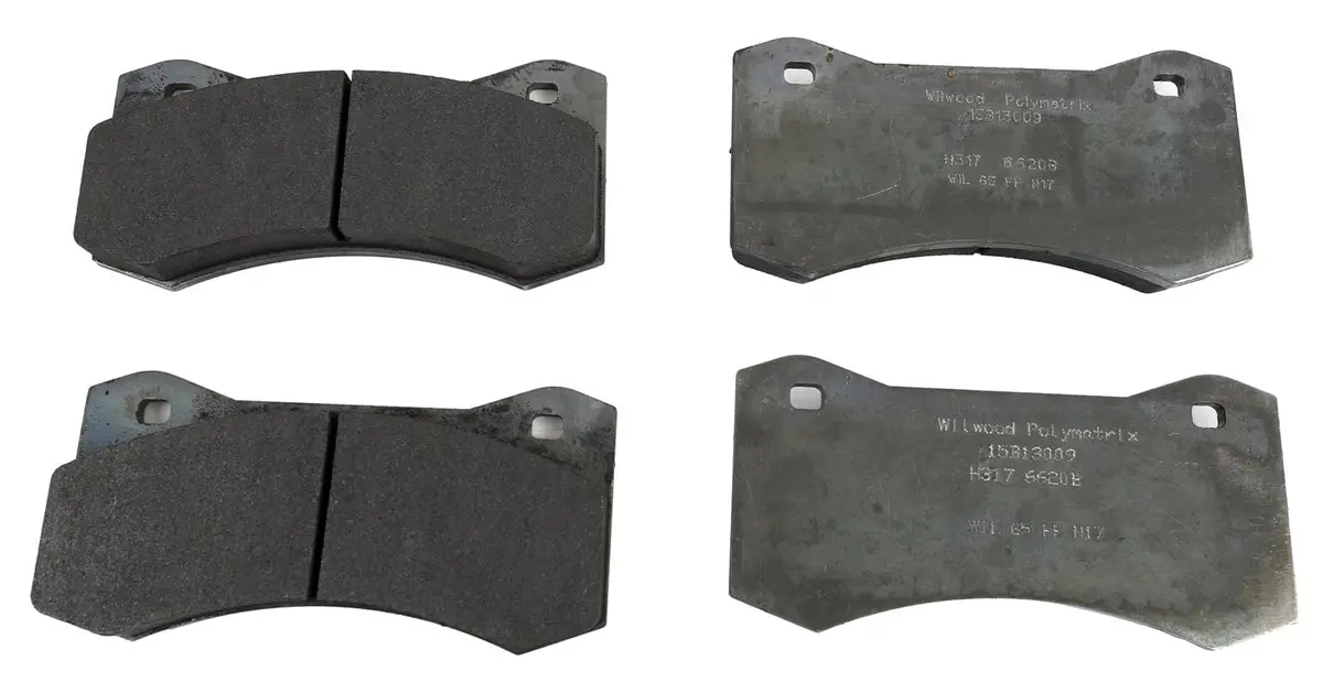 Wilwood Polymatrix B-Series Brake Pads – Front/Rear Compatible (15B-13009K) 1