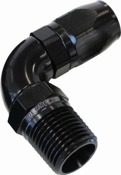 90-Degree Male Npt To -10An Swivel Hose End For Flexible High-Pressure Lines 1
