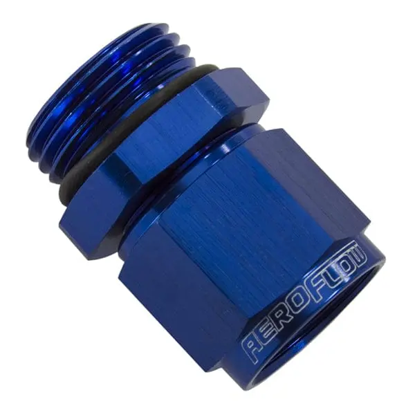 Af907-08 -8 Orb Male To -8 An Female Swivel Adapter – Stainless Steel, Leak-Resistant Fitting 1