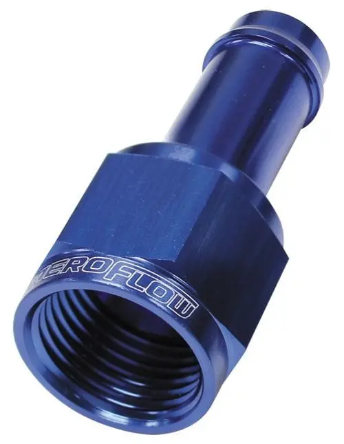 1/2" Straight Hose Barb To -8An Female Adapter – Af411-08 Aluminum Fitting 1