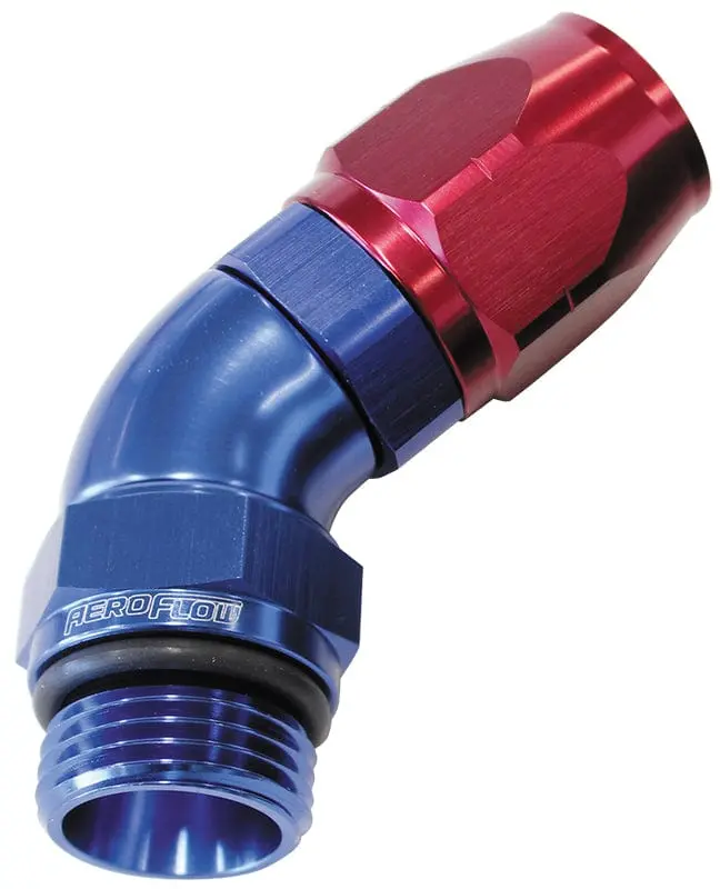 Af544-10-12 45° Male Orb Swivel Hose Fitting: -12 Orb To -10 An 1
