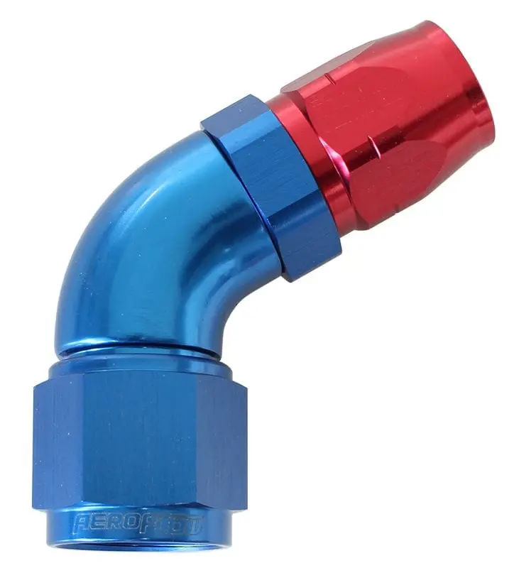 550 Series Swivel Hose End Fitting – 60° Stepped, -6An To -8 Hose, One-Piece Cutter Style (Af) 1