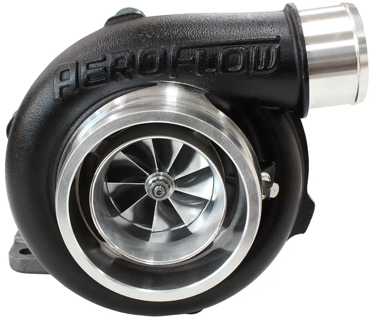 Boosted 5855 Turbocharger – 750Hp Rated, High-Temperature Black Coating (Af8005-3006Blk) 1