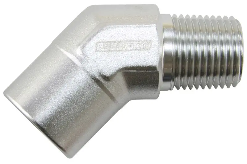 Af915-02S 1/8" Npt Fitting – 45° Female-To-Male Threaded Adapter 1