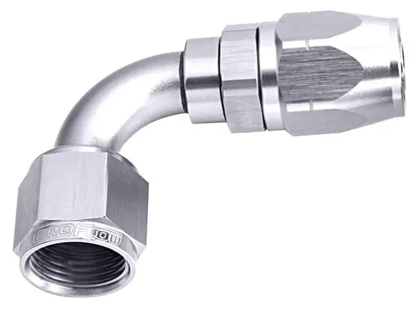 500 Series 90° Swivel Hose Fitting – -20An Straight Cut End (Af503-20S) 1