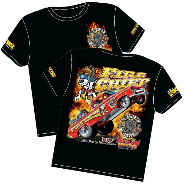 Firechief Wheelstander Graphic T-Shirt – Rtfire-Ym 1