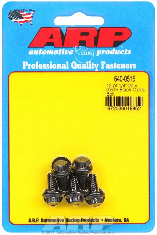 Arp Chromoly Steel Bolts – High-Strength Fasteners For Engine Builds (640-0515) 1