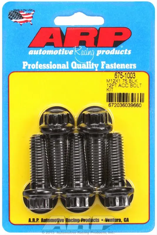 Arp Chromoly Steel Engine Fasteners – 675-1003 1