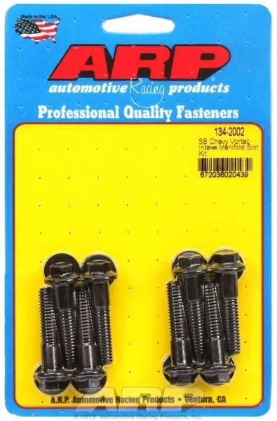Black Oxide Hex-Head Intake Manifold Bolt Set For Corrosion Resistance 1