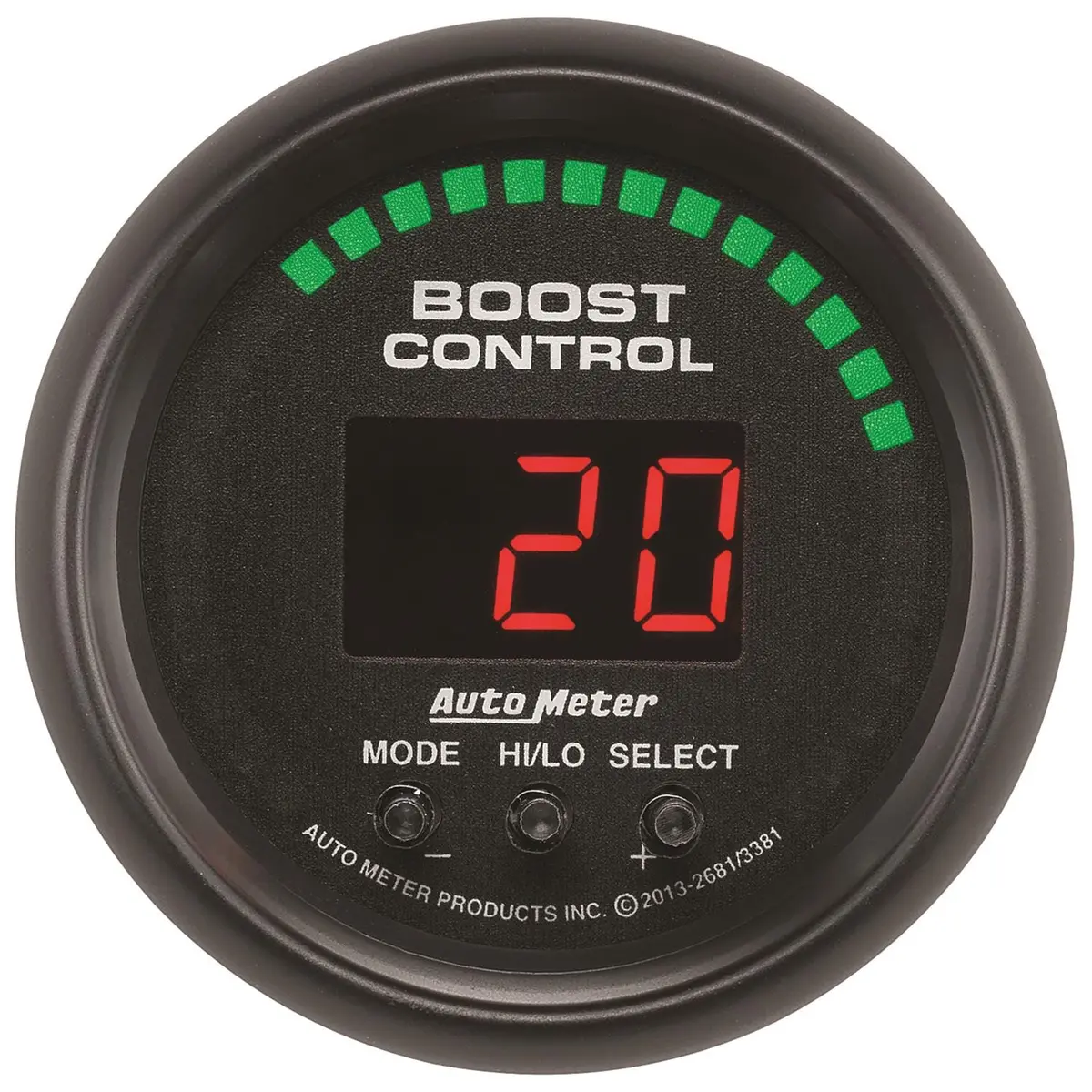 Autometer Electronic Boost Controller – Programmable Digital Management (Model 2681) 1