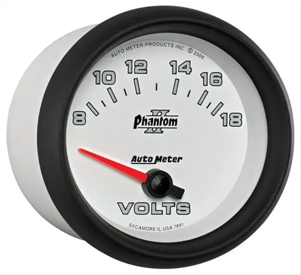 Autometer 7891 Phantom Ii Analog Gauge – Illuminated 2-1/16" Speedometer Or Tachometer 1
