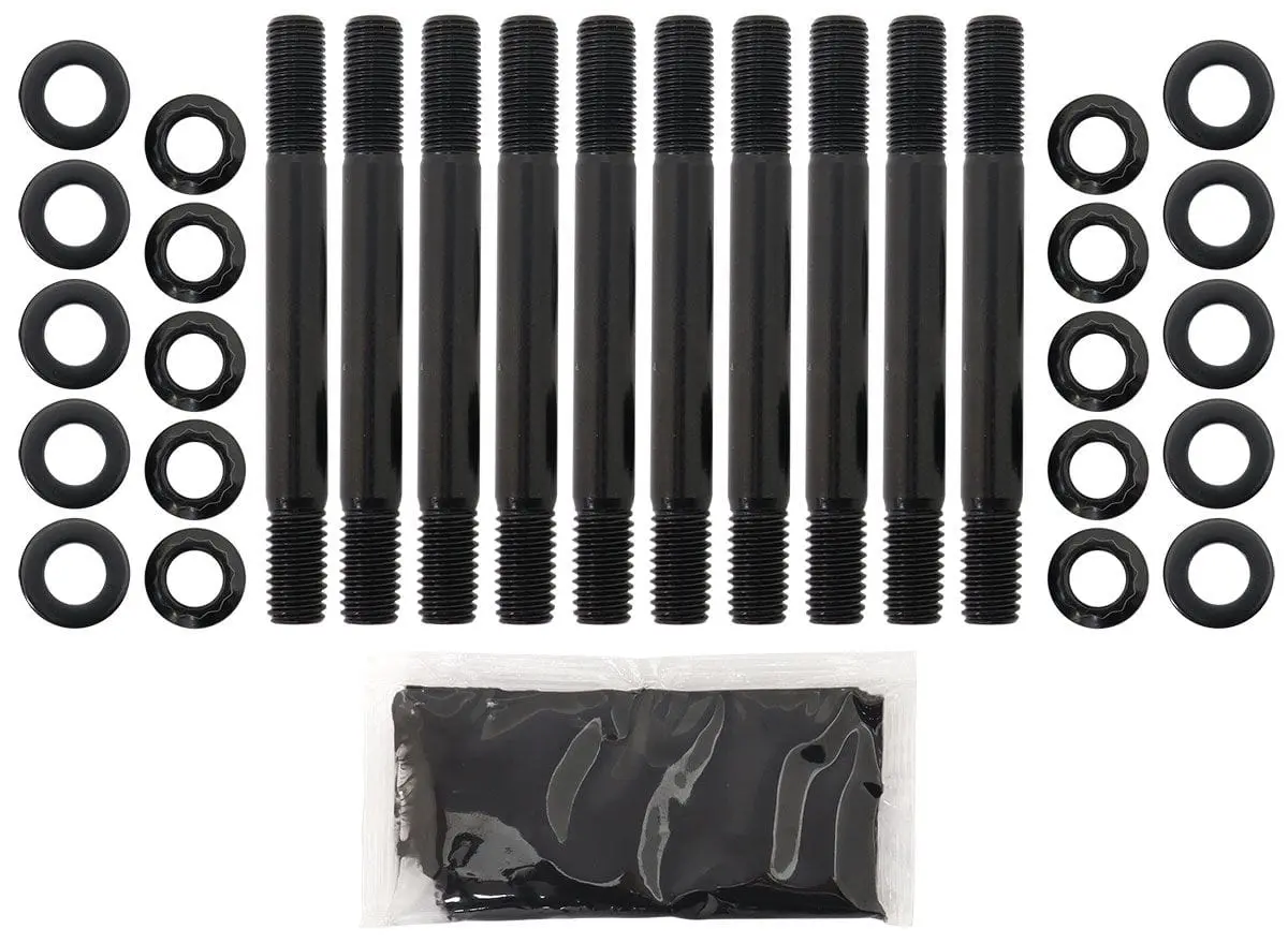 Small Block Chevy 350 2-Bolt Main Stud Girdle Kit – Large Journal Compatible 1
