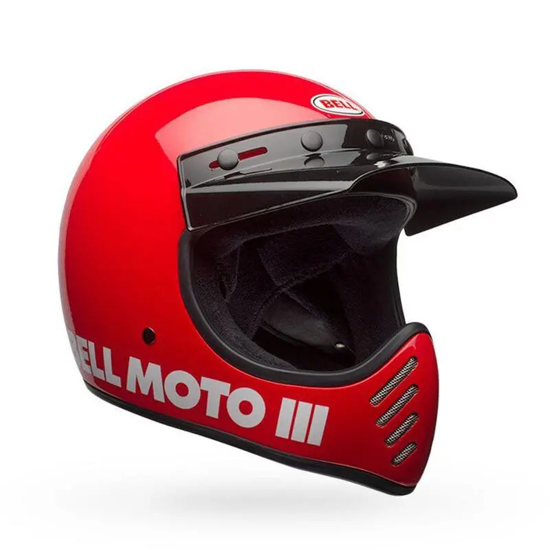 Bell Moto-3 Full-Face Motorcycle Helmet With Dot Certification 1